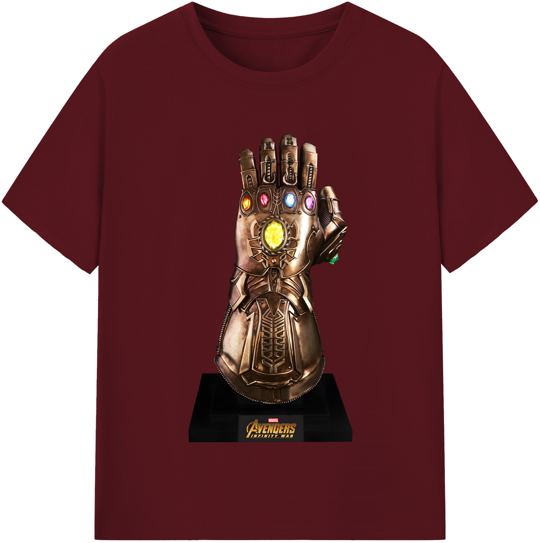 （画像用） アベンジャーズ The Avengers 綿100％半袖Tシャツ（フロントプリント）